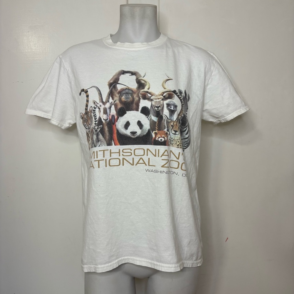 2000s Smithsonian’s National Zoo Washington DC Graphic T Shirt